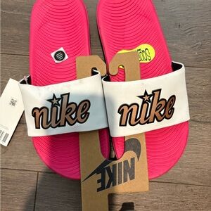 Girls Nike Kawa Slide Sandals Size 5